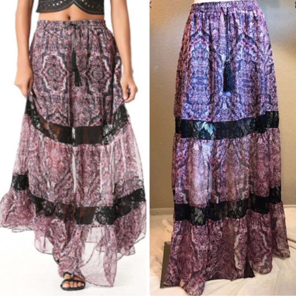 BEBE Maxi Skirt Size S